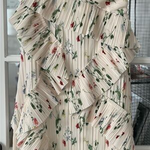 H&M Cream Floral Dress